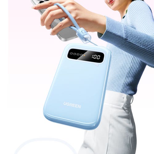 UGreen PowerBank Fast Charging 20W 10000mAh - Light Blue