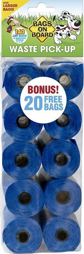 BOB - Bags on Board Refill Bags Blue 60bags 4x15