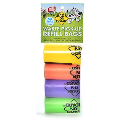 BOB - Bags on Board Waste Pick-up Refill Bags 60bags 4x15