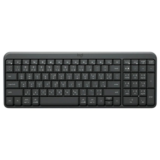 Logitech K250 Compact Bluetooth Wireless Keyboard - Graphite (English/Arabic)