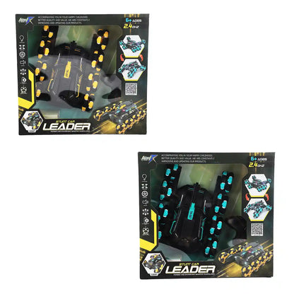 JustDK 8 Wheels Swing Arm Roll RC Car - Assorted