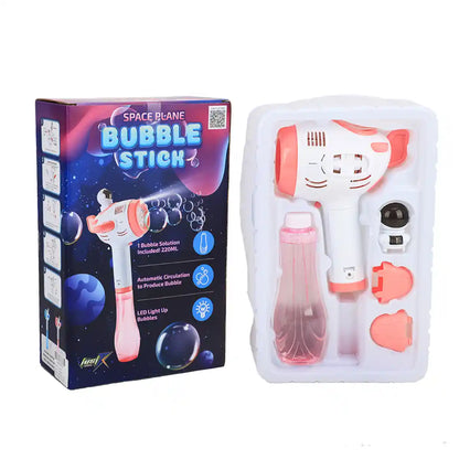 JustDK Space Plane Bubble Stick - Assorted