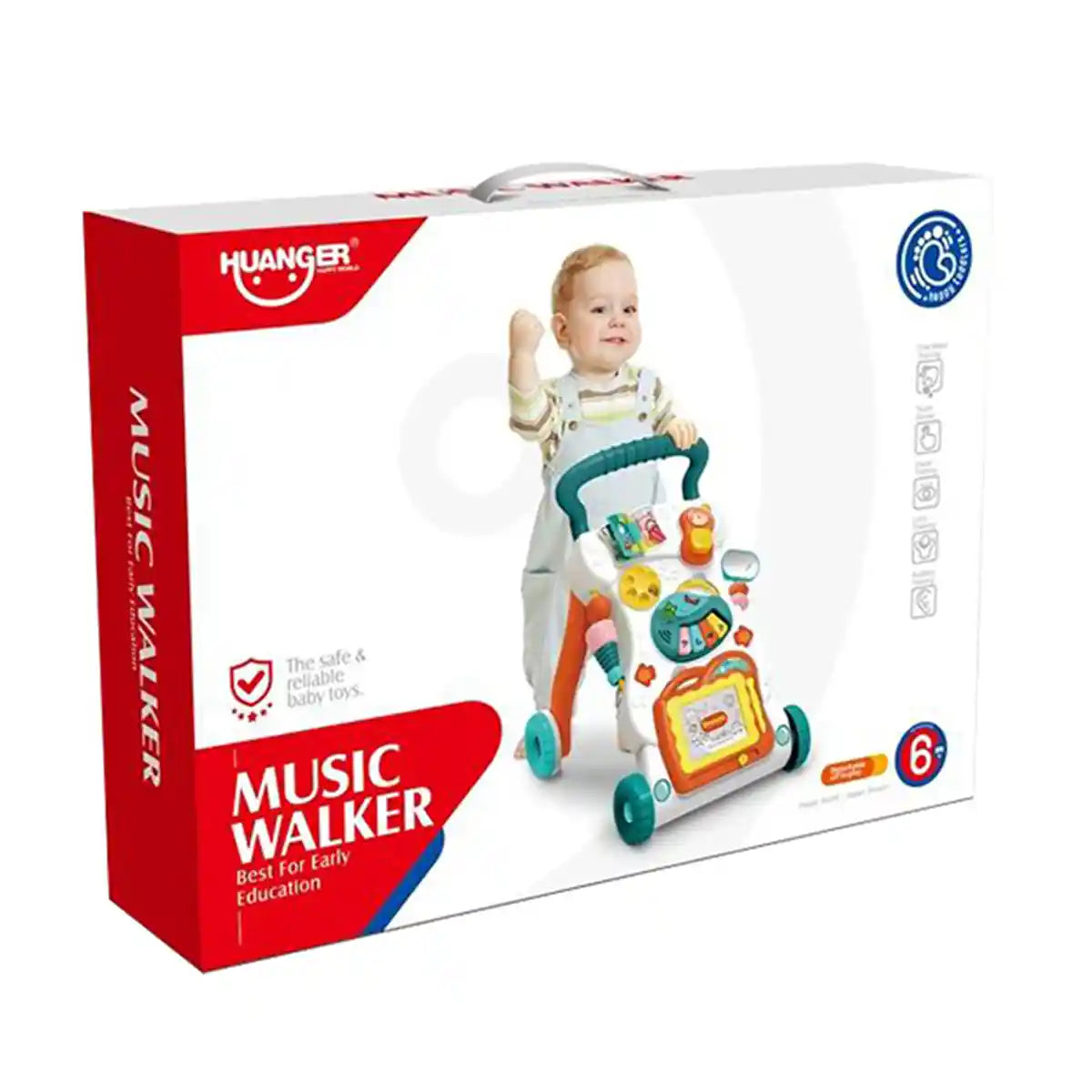 JustDK Baby Music Walker
