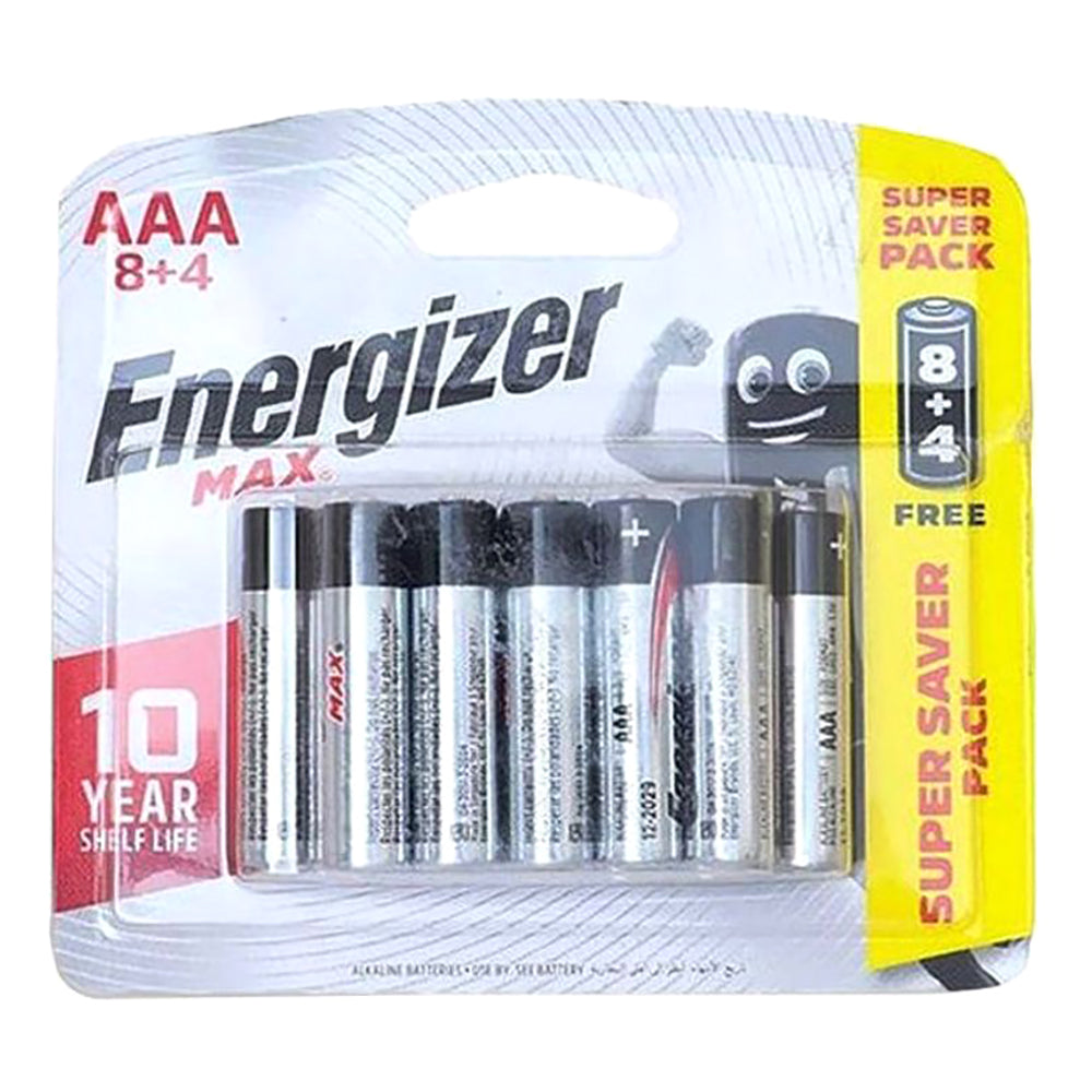 بطارية AAA Energizer 12 قطعة