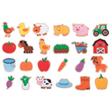 Lelin Magnetic Farm Set 24 Pcs