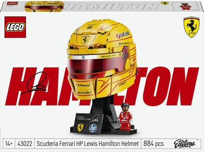 LEGO Scuderia Ferrari HP Lewis Hamilton Helmet 43022