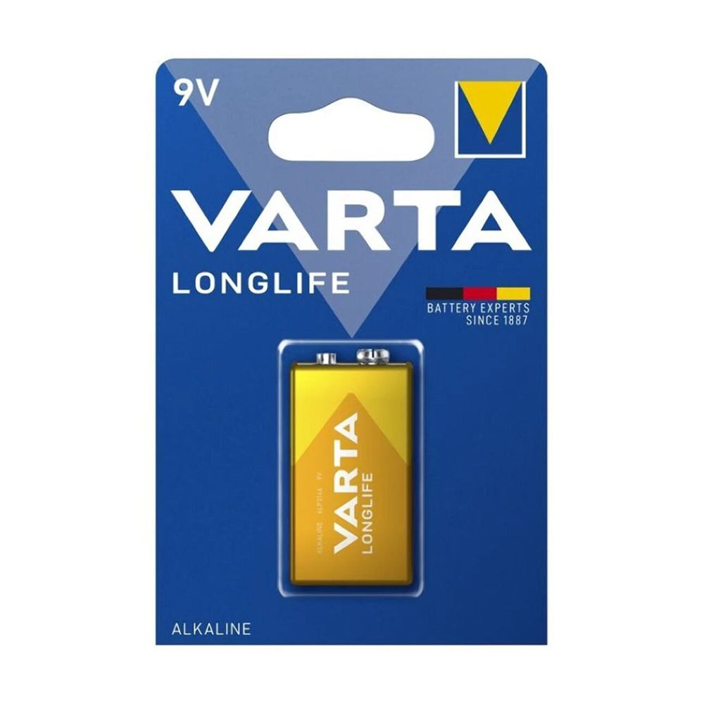 Varta Longlife Alkaline Battery - 9V