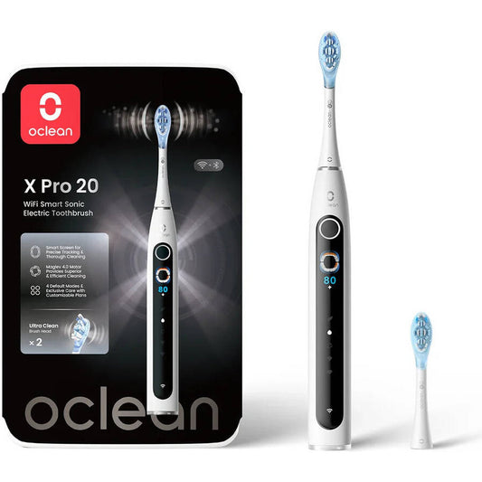 Oclean X Pro 20 Smart Toothbrush Gentle White For Families