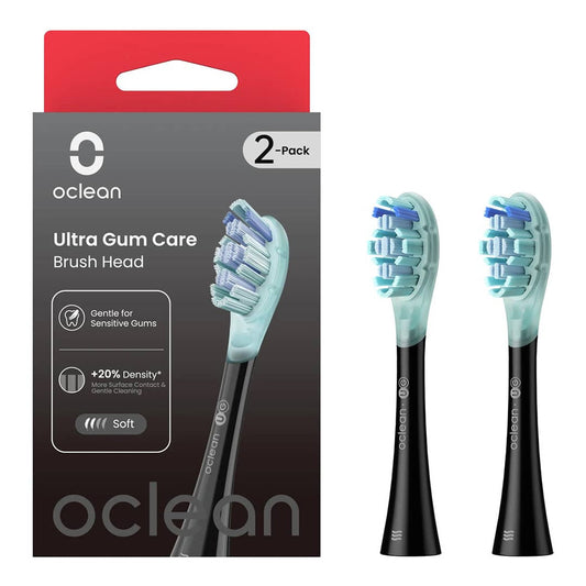 Oclean Ug02 Black Sensitive Gum Care Replacement Heads