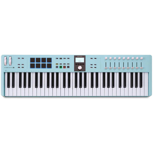 Arturia Keylab Essential MK3 61-Key Keyboard Controller - Aquamarine
