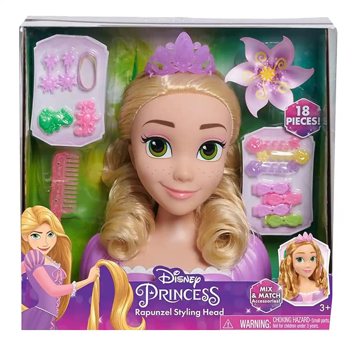 Disney Princess Basic Rapunzel Styling Head (JP-87617)