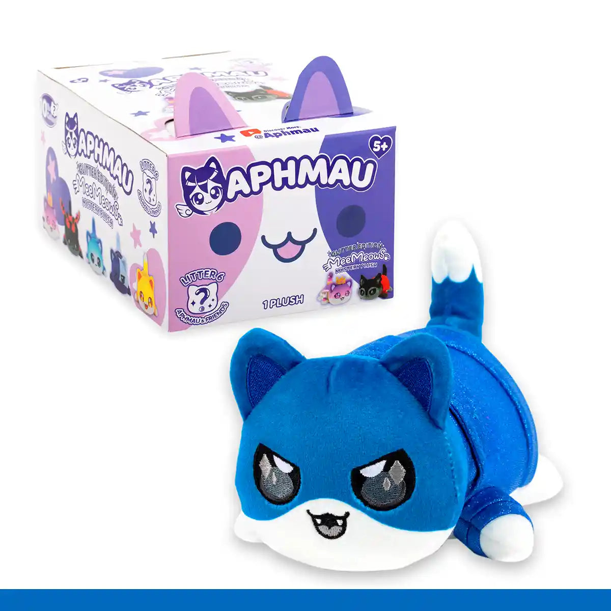 Aphmau Glitter Edition MeeMeows Mystery Plush 6inch