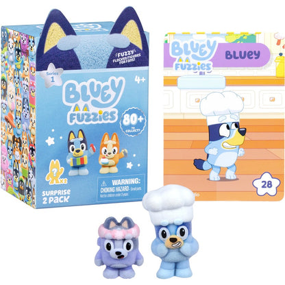 Bluey S14 Fuzzies Surprise Figure 2 Pack