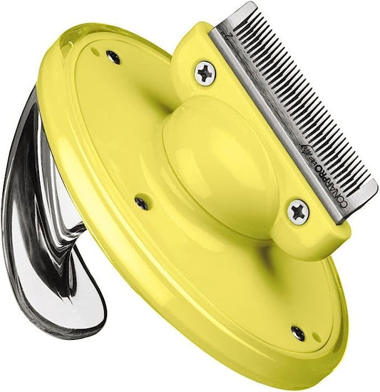 Conair Pro Dog Pet It Deshedder Yellow 2inch