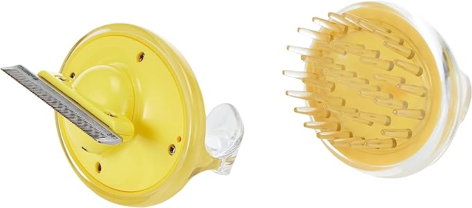 Conair Pro Dog Pet It Deshedder Yellow 3inch