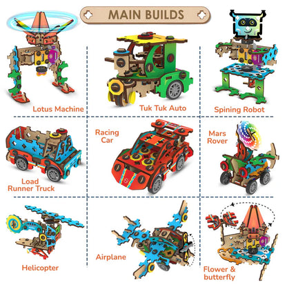 Smartivity Multi-Builds Spin-N-Go Kit