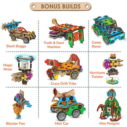 Smartivity Multi-Builds Spin-N-Go Kit