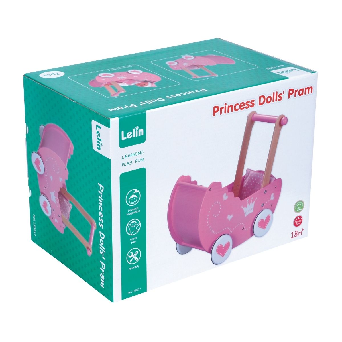 Lelin Princess Doll’s Pram