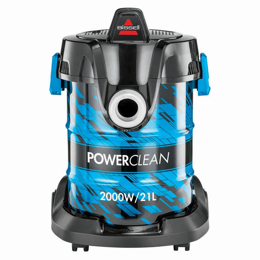 Bissell Drum PowerClean 2000W Dry 21L Vacuum Cleaner, 2027E (21 L, 2000 W)