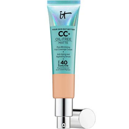 IT Cosmetics Your Skin But Better CC+ Oil-Free Matte SPF40 32ml Medium Tan