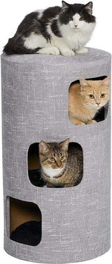 Midwest Feline Nuvo Nova Cat Condo Grey / Black
