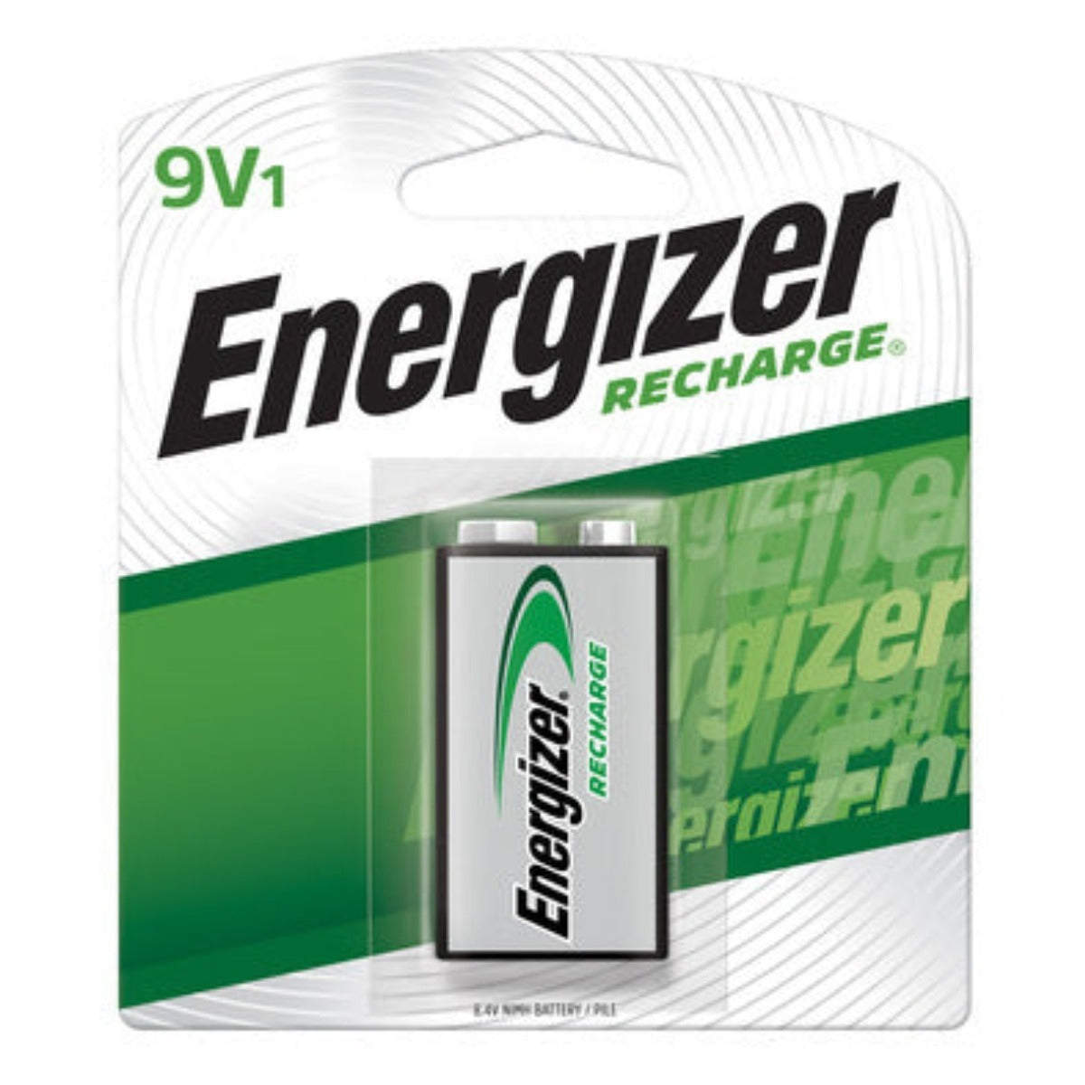 Energizer - 9v1 - Single Pack Recharge Battery