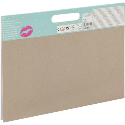 Besties Clouring Book/ 25 Sheets+Sticker Sheet