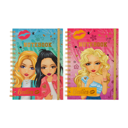 Besties Notebook A5-60 Ruled Sheets