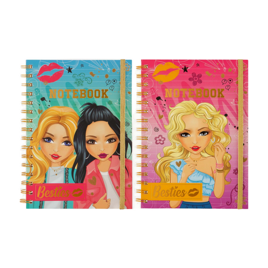 Besties Notebook A5-60 Ruled Sheets