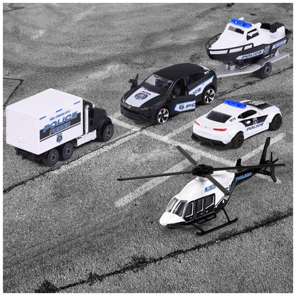 Majorette Police Force Cars Giftpack 4pcs