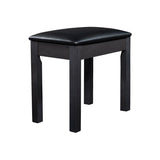 Artesia Pro Piano Leather Bench - Satin Rosewood Color