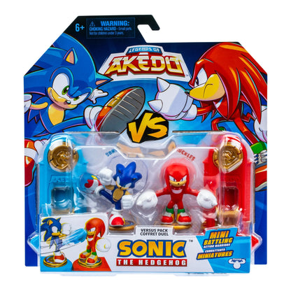 Akedo Sonic S1- The Hedgehog Versus Pack - Sonic Versus Knuckles