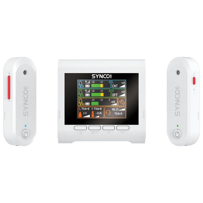 Synco G3 Wireless Recording Microphone - White