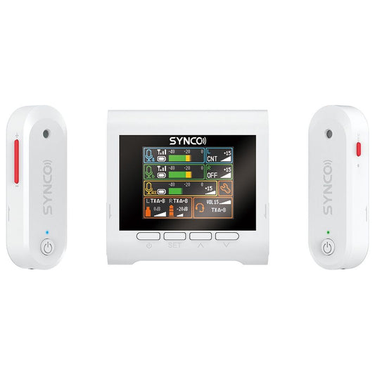 Synco G3 Wireless Recording Microphone - White