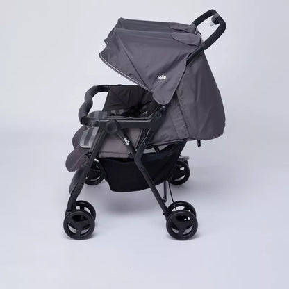 Joie Aire Black Twin Baby Stroller with Multi-Position Recline