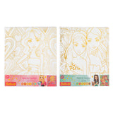 Besties Paint By Number Canvas With Foil 30x30 cm