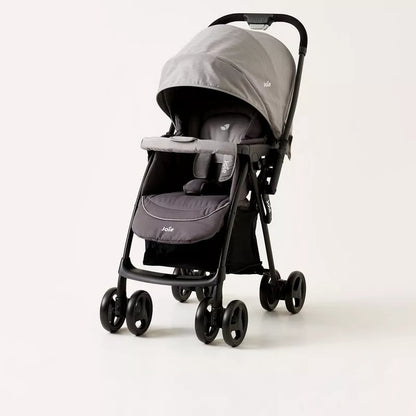 Joie Mirus Dark Pewter Stroller with Reversible Handle and One-Hand Fold Technology
