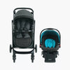 Graco Remix TS Keagan Blue Stroller with Canopy and One-Step Rocker Pedal (From 0+ months)