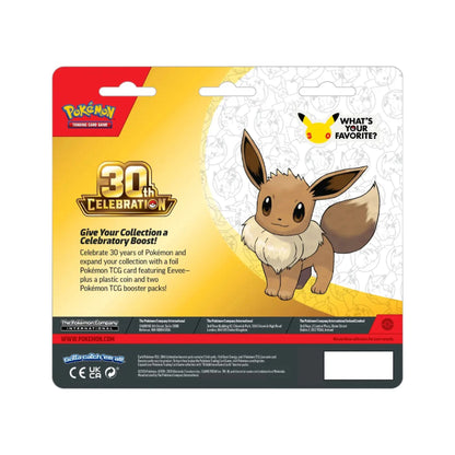 Pokémon TCG: 30th Celebration 2-Pack Blisters (Eevee)