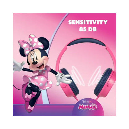 Volkano Disney Minnie Mouse 3D Wired On-Ear Headphones (DY-6513-MM)