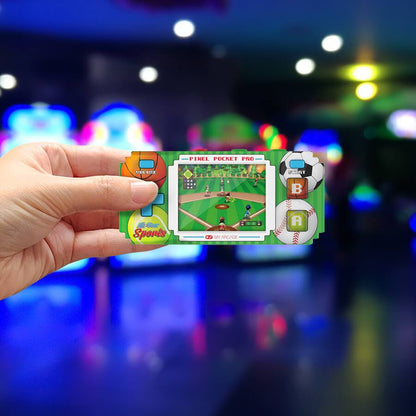 My Arcade All-Star Sports Pixel Pocket Pro Portable Handheld Gaming System