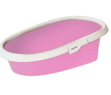 صندوق قمامة القطط مينو كبير الحجم من إم بي بيرجامو، ألوان متنوعة 58x39x17 سم