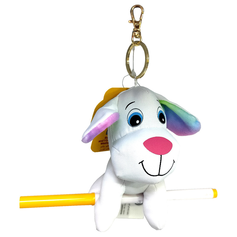 Crayola - Crayola Colour Me Plush Dog / Bear Backpack Clip