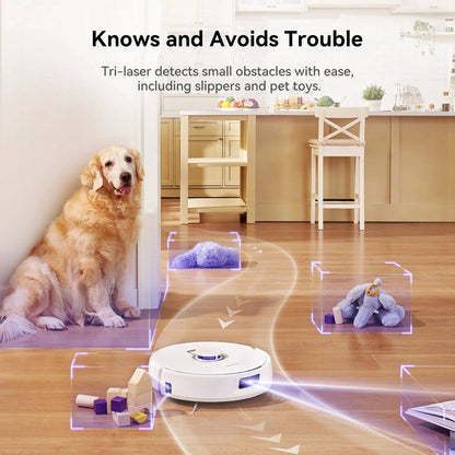 Narwal Freo X Plus Robot Vacuum Cleaner - White (NRL-RC-FREO-XPLUS-WHI)