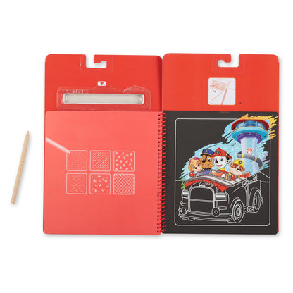 Melissa and Doug Paw Patrol Scratch Art Pad - Marshall