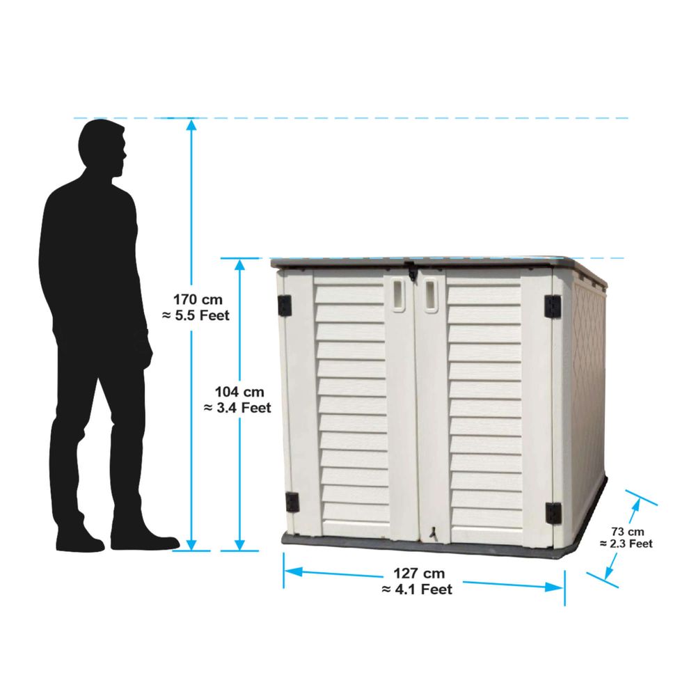 Camel Tough Outdoor Storage Cabinet