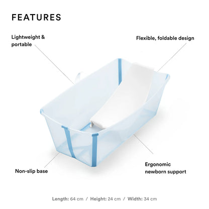 Stokke Flexi Bath + Newborn Support Bundle