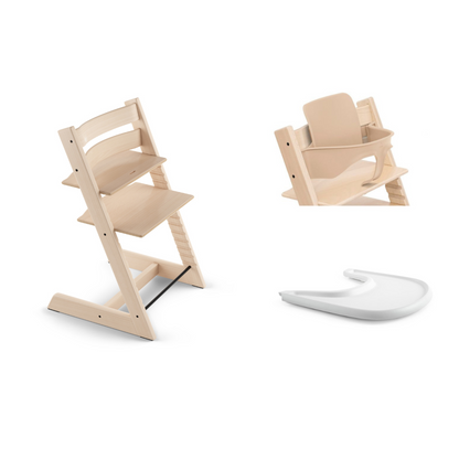 Stokke Tripp Trapp Chair Babyset Tray Bundle