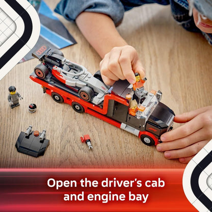 LEGO 60493 F1 Display Truck with Audi F1 Race Car