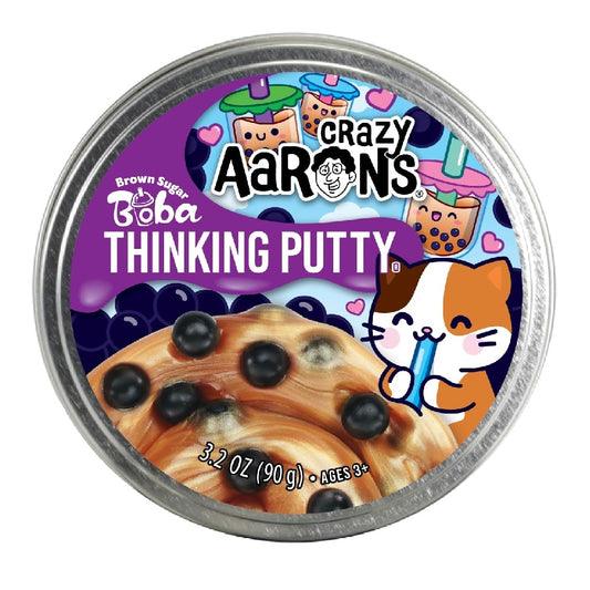 Crazy Aaron Brown Sugar Boba - Full Size 4" Thinking Putty Tin (OT020)
